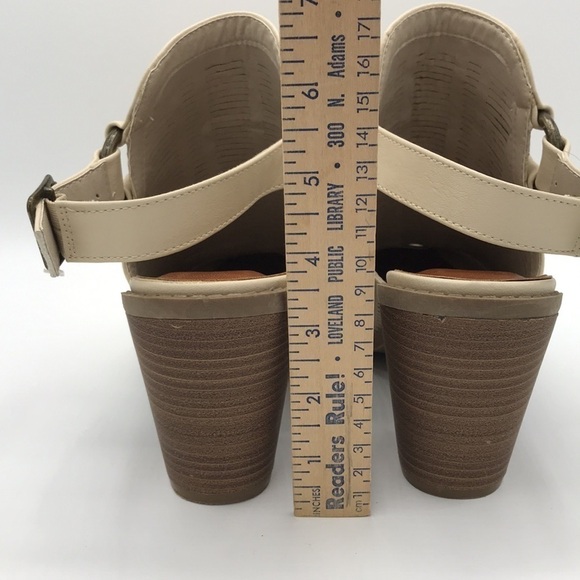 SUGAR CREAM BOOTIE HEELS SIZE 7.5 - Picture 11 of 12